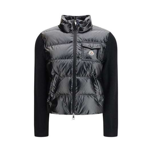 Moncler Black Polyamide Coat