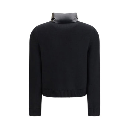 Moncler Black Polyamide Coat