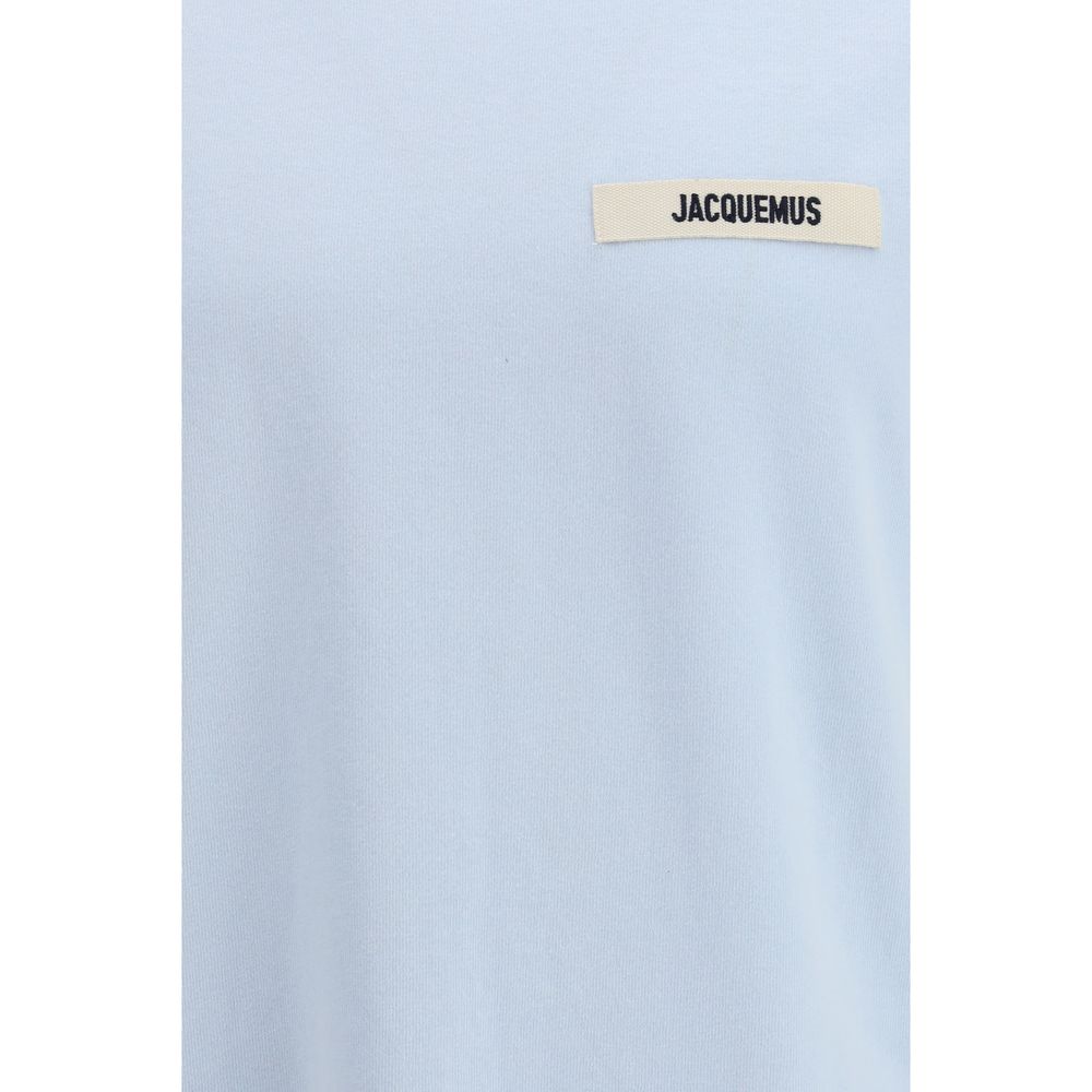 Jacquemus Blue Cotton T-Shirt