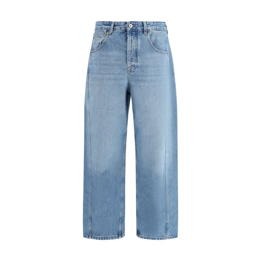 Jacquemus Blue Polyester Jeans Denim
