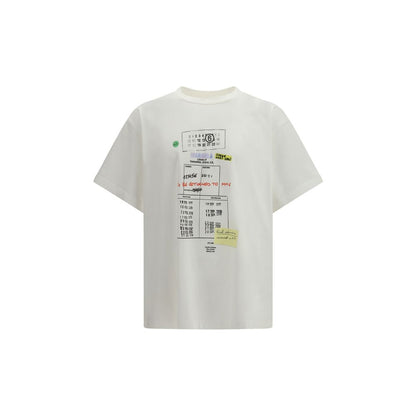 MM6 White Cotton T-Shirt