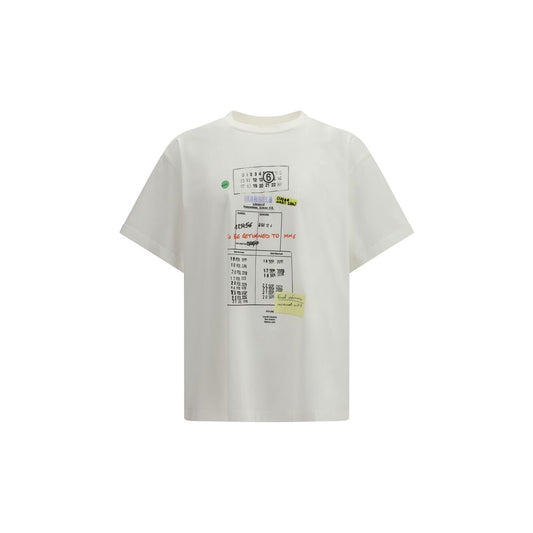 MM6 White Cotton T-Shirt