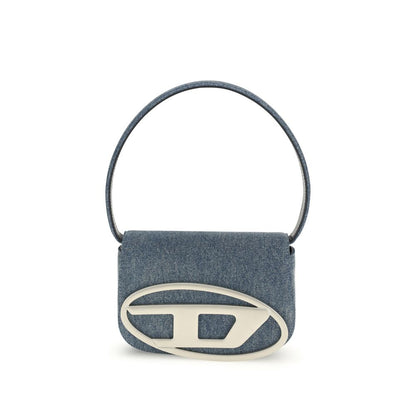 Diesel Blue Cotton Shoulder Bag