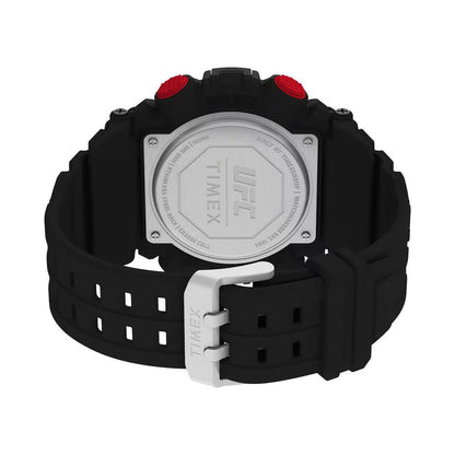 Timex Black Rubber Sport Watch