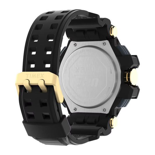 Timex Black Rubber Sport Watch