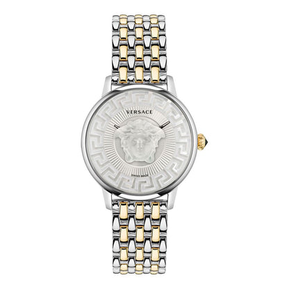 Versace Gray Stainless Steel Bracelet Watch