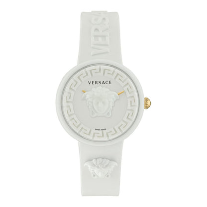 Versace White Synthetic Sport Watch