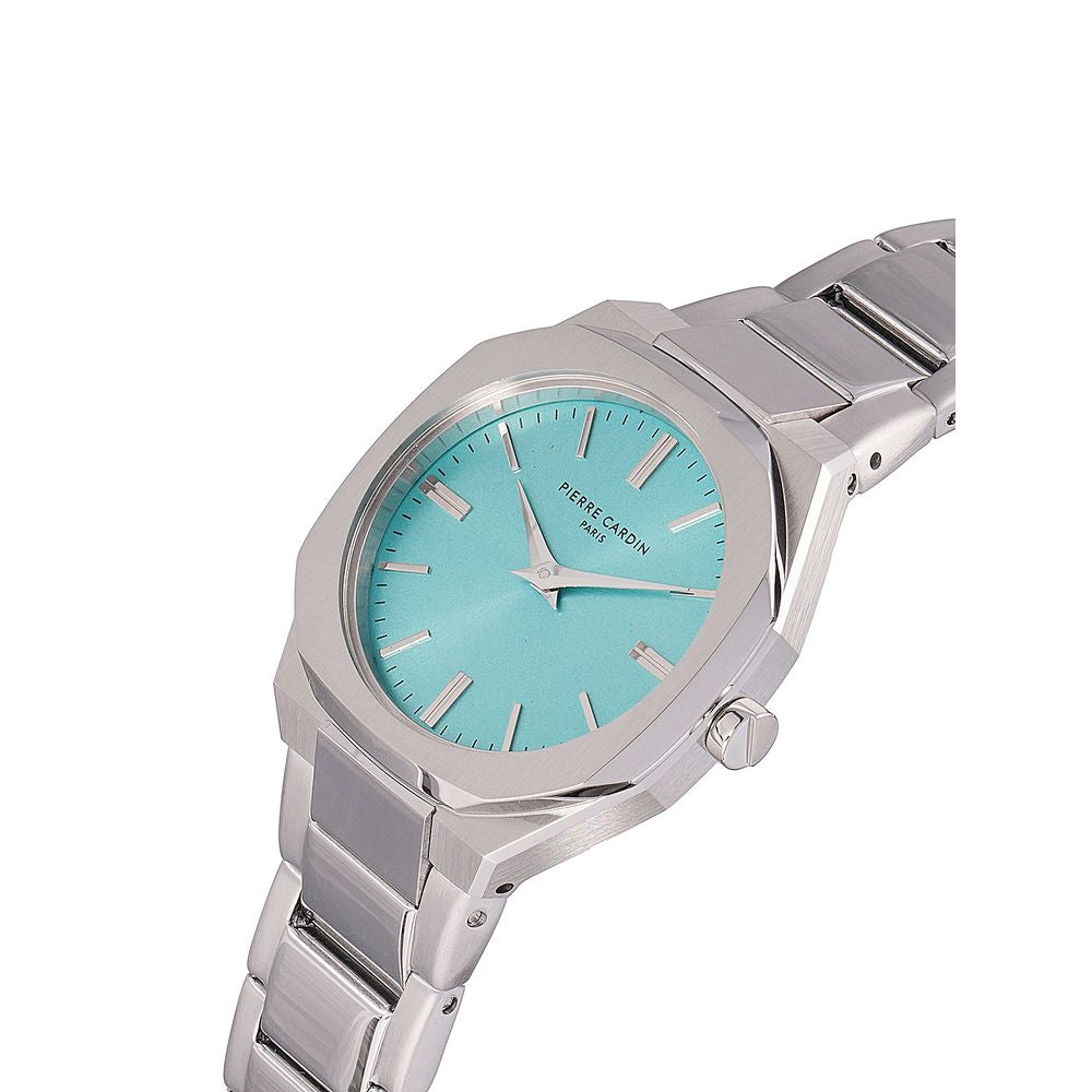 Pierre Cardin Gray Stainless Steel Dress Watch