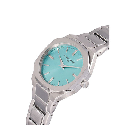 Pierre Cardin Gray Stainless Steel Dress Watch