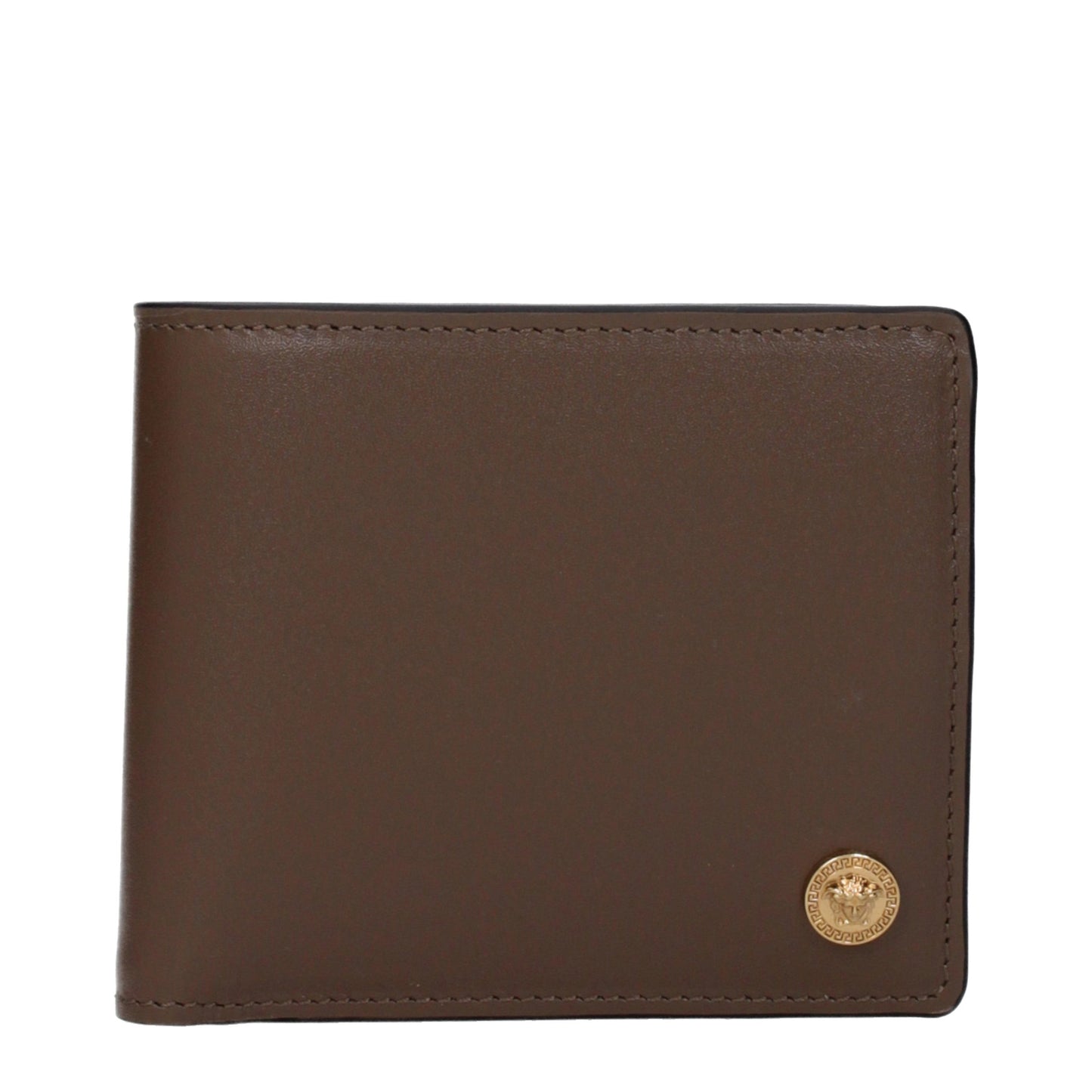 Versace Brown Leather Wallet