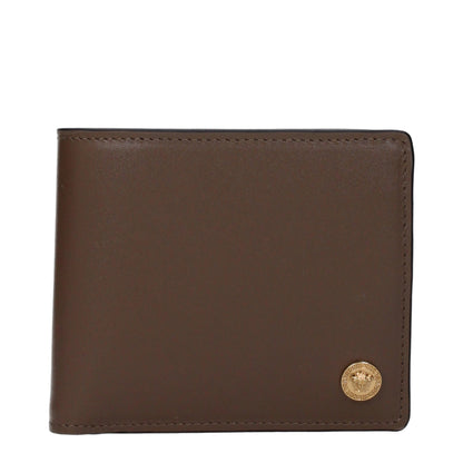 Versace Brown Leather Wallet