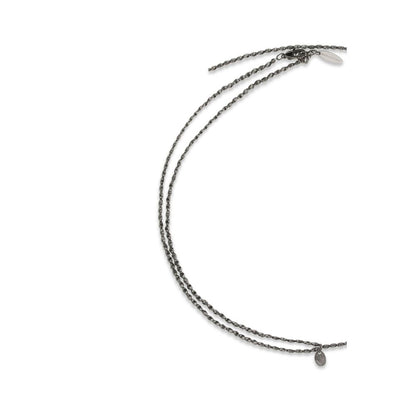 Brunello Cucinelli Silver Metal Necklace