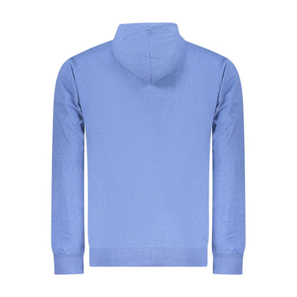 Superga Azzurro Cotton Men Sweatshirt