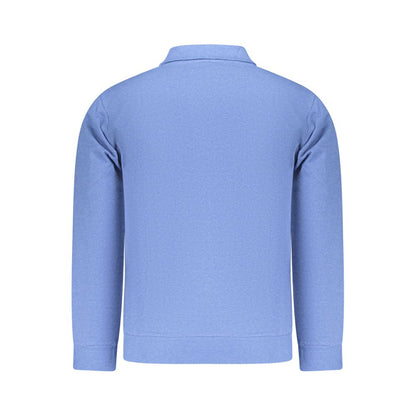 Superga Azzurro Cotton Men's Sweatshirt