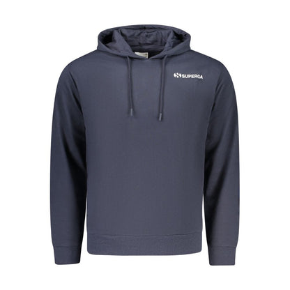 Superga Blue Cotton Men Sweatshirt