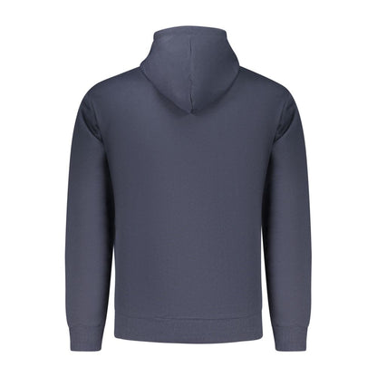 Superga Blue Cotton Men Sweatshirt