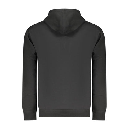 Superga Black Cotton Men's Hoodie