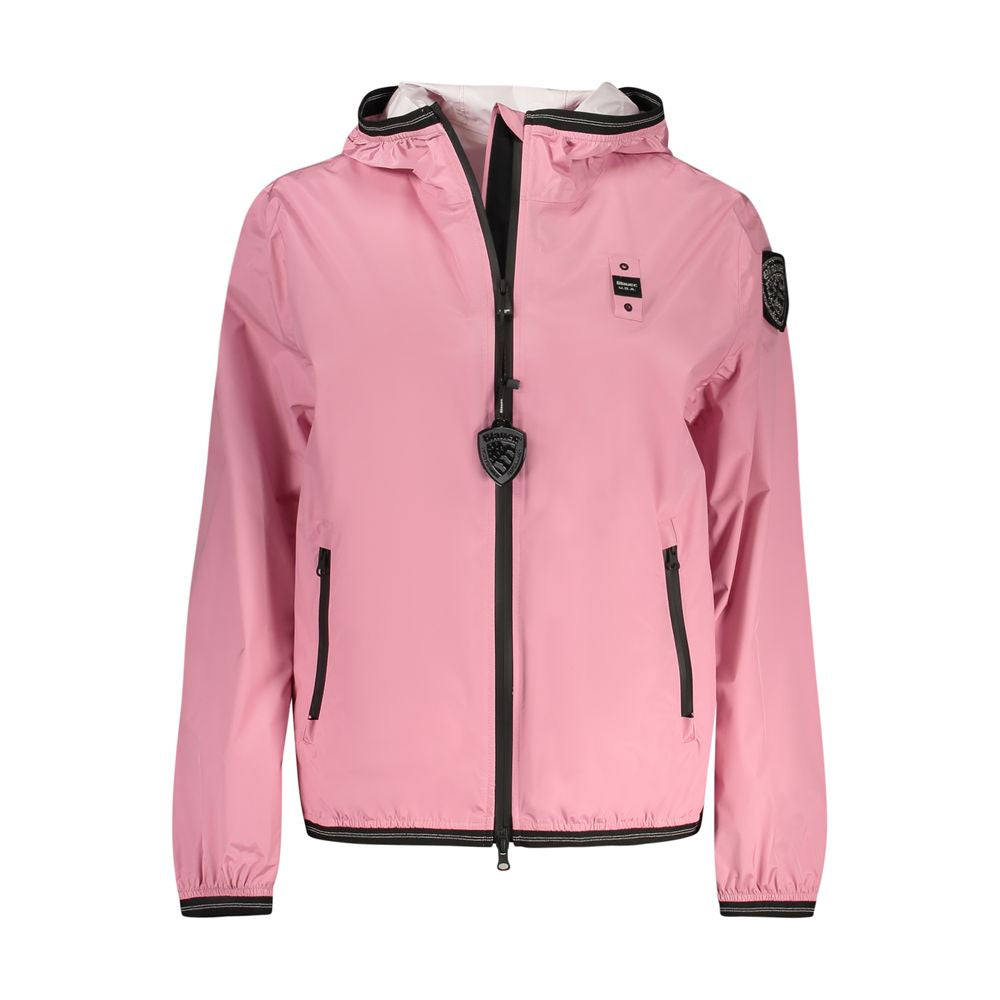 Blauer Rosa Poliammide Women's Jacket