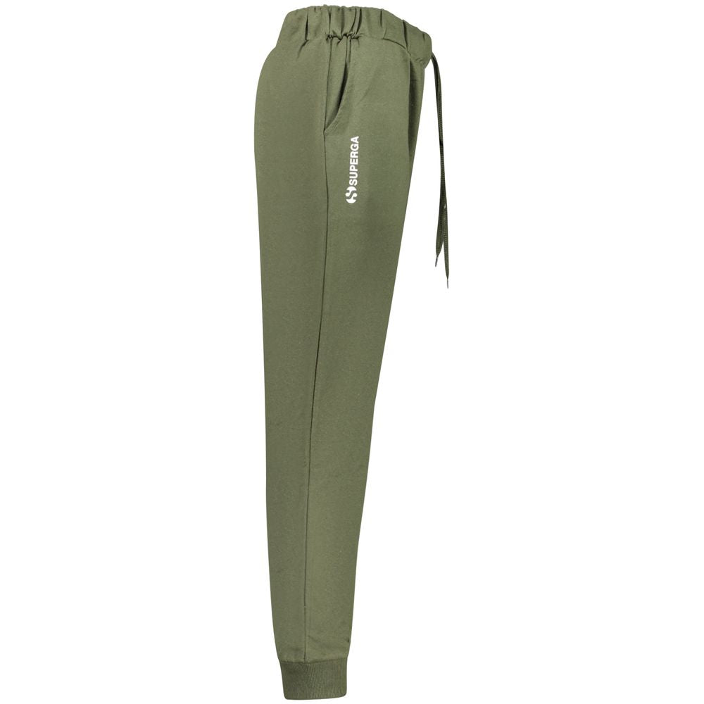 Superga Verde Cotton Men's Track Pant