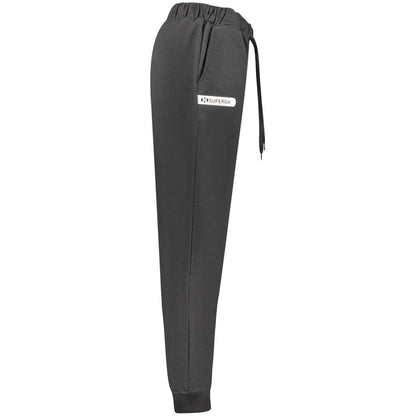 Superga Nero Cotton Men's Sweatpant