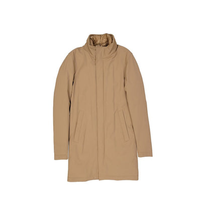 Herno Brown Polyamide Coat