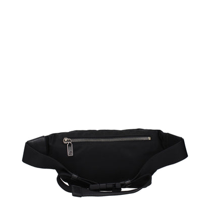 Jimmy Choo Black Fabric Backpack