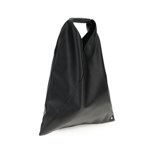 MM6 Black Polyethylene Handbag