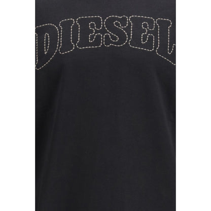Diesel Black Cotton Sweatshirt