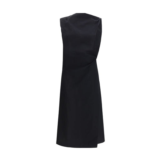 Jacquemus Black Cotton Casual Dress