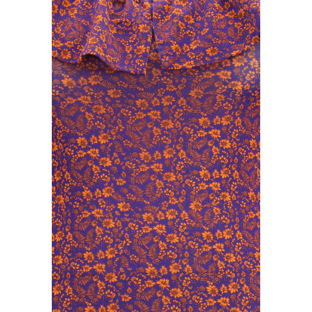 Kristina Ti Multicolor Viscose Casual Dress