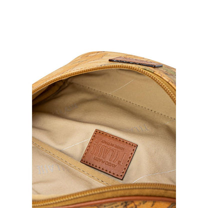 Alviero Martini Prima Classe Beige Leather Belt Bag