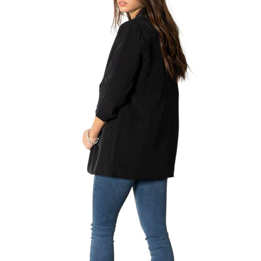 Only Black Polyester Blazer