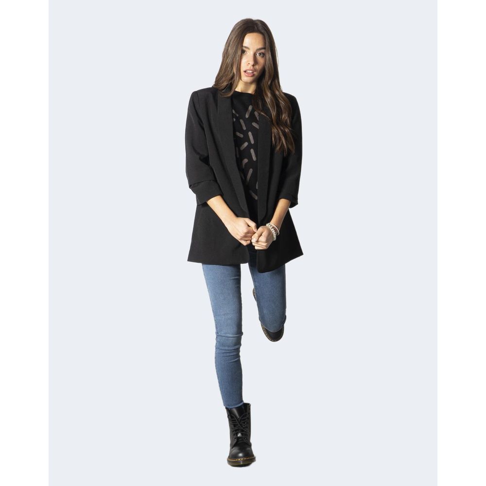 Only Black Polyester Blazer