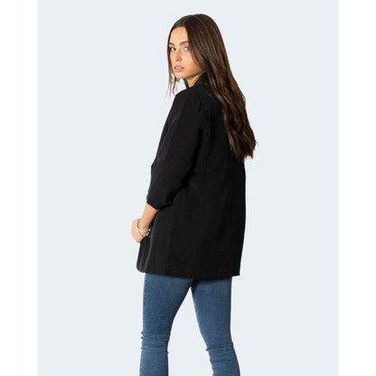 Only Black Polyester Blazer