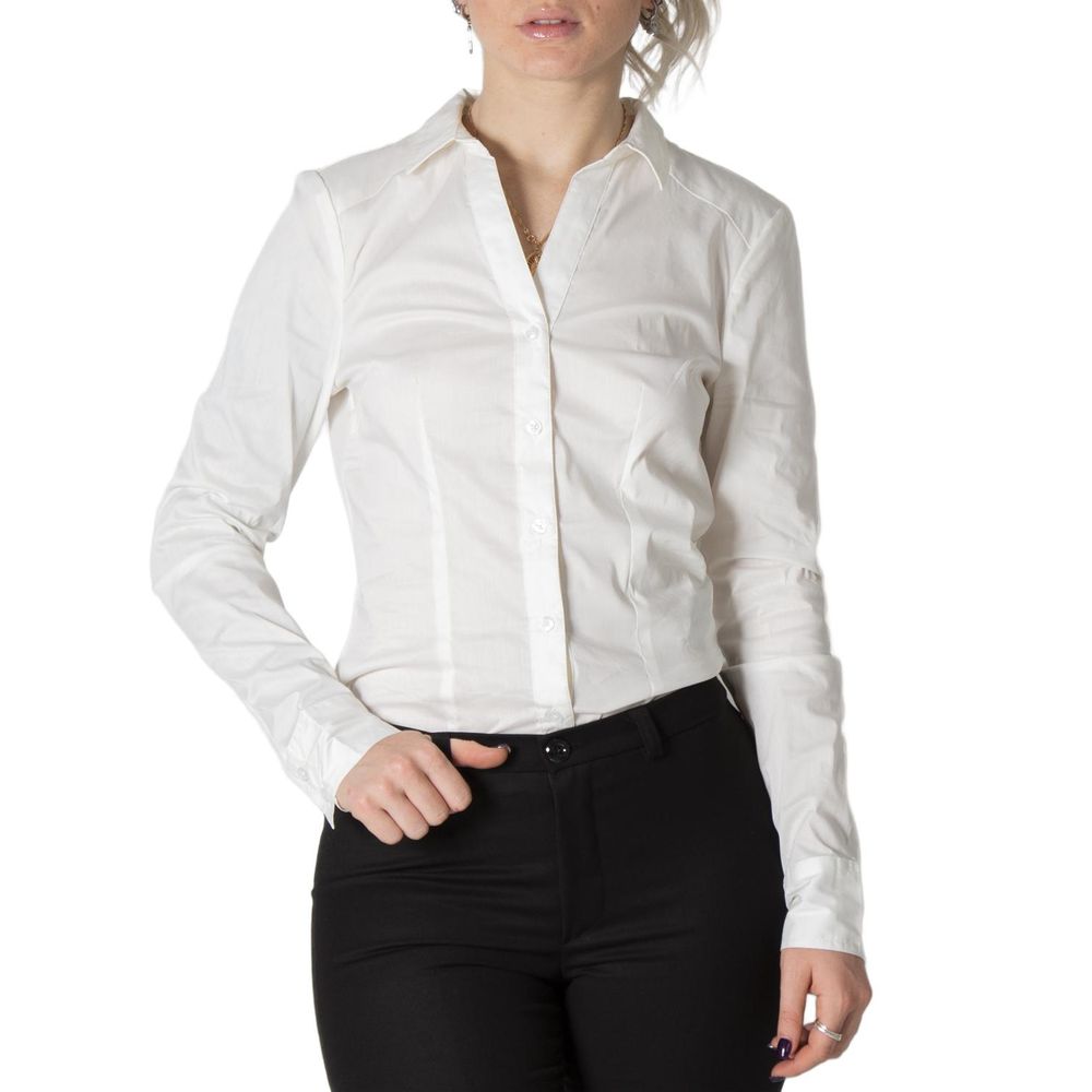 Vero Moda Cream Cotton Bodysuit