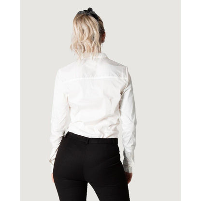 Vero Moda Cream Cotton Bodysuit