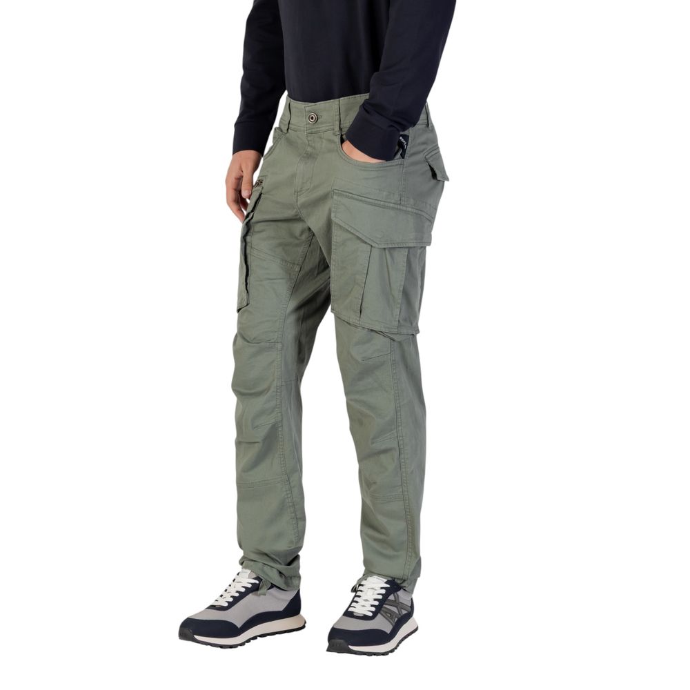 Replay Green Cotton Relaxed Fit Jeans