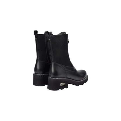 Cult Black Leather Ankle Boots