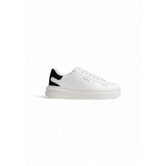 Guess Black And White Polyethylene Low Top Sneakers