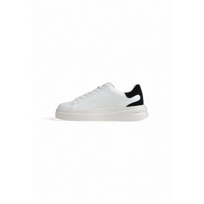 Guess Black And White Polyethylene Low Top Sneakers