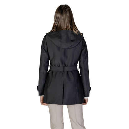 Morgan De Toi Black Polyester Parka