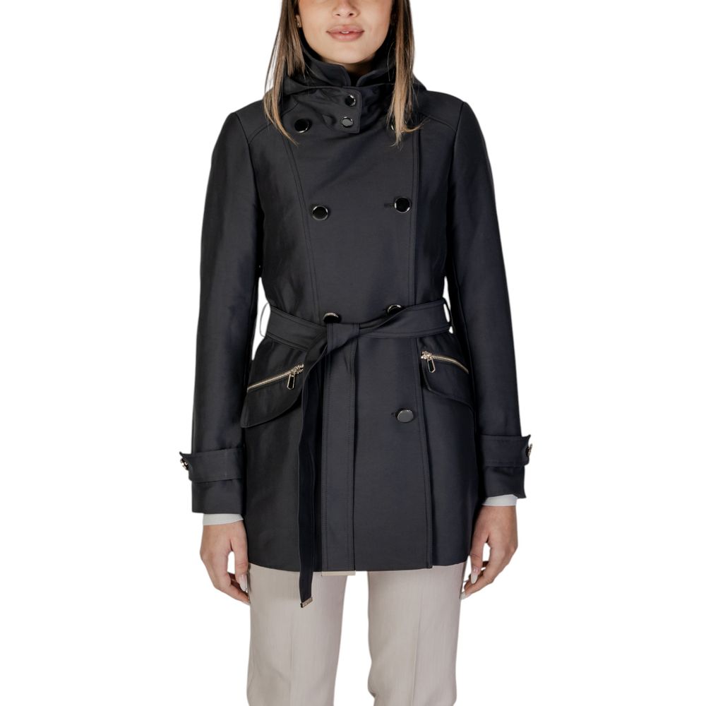 Morgan De Toi Black Polyester Parka