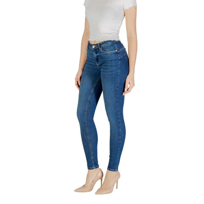 Liu Jo Blue Cotton Skinny Jeans