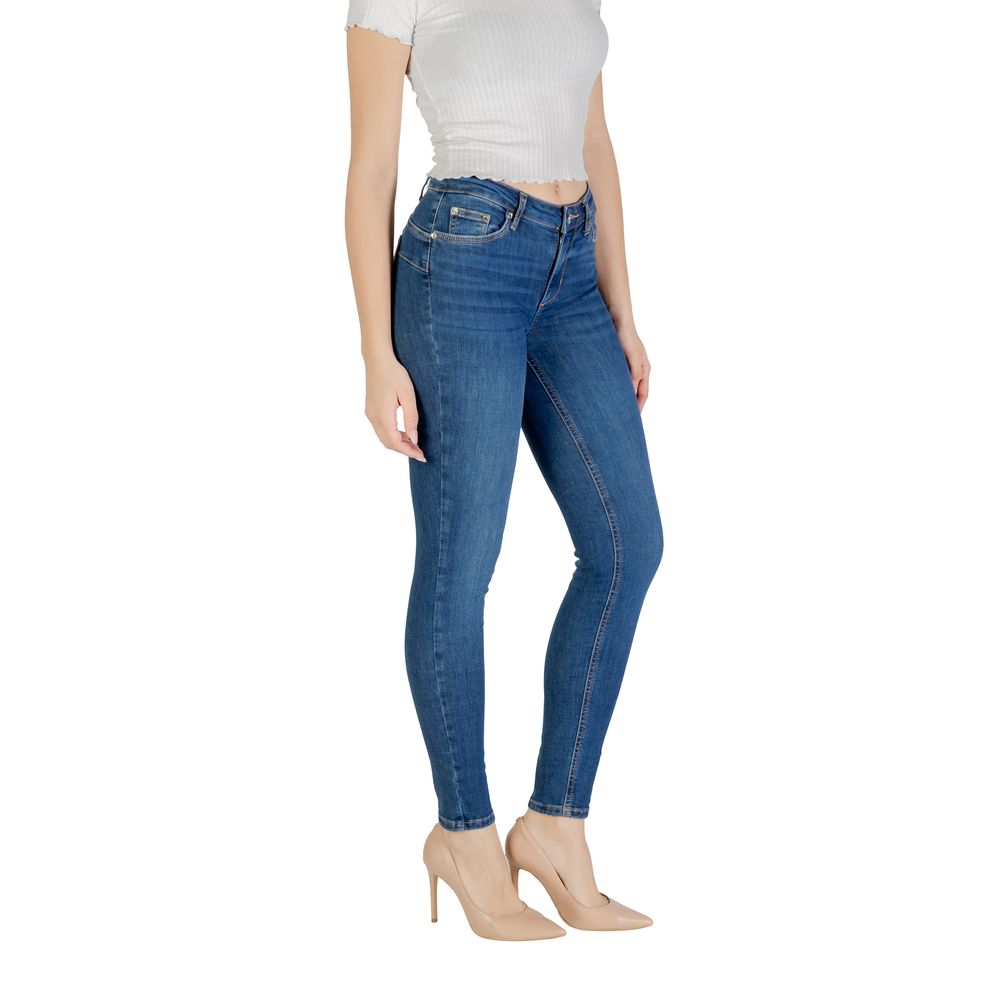 Liu Jo Blue Cotton Skinny Jeans
