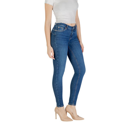 Liu Jo Blue Cotton Skinny Jeans