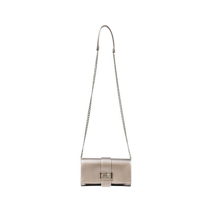 Armani Exchange Gray Polyester Handbag