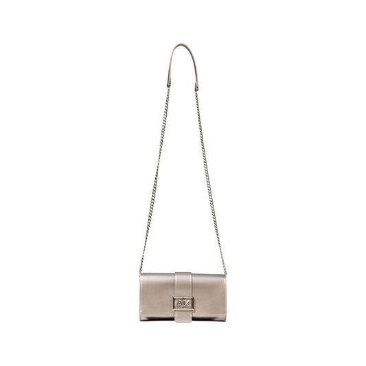 Armani Exchange Gray Polyester Handbag