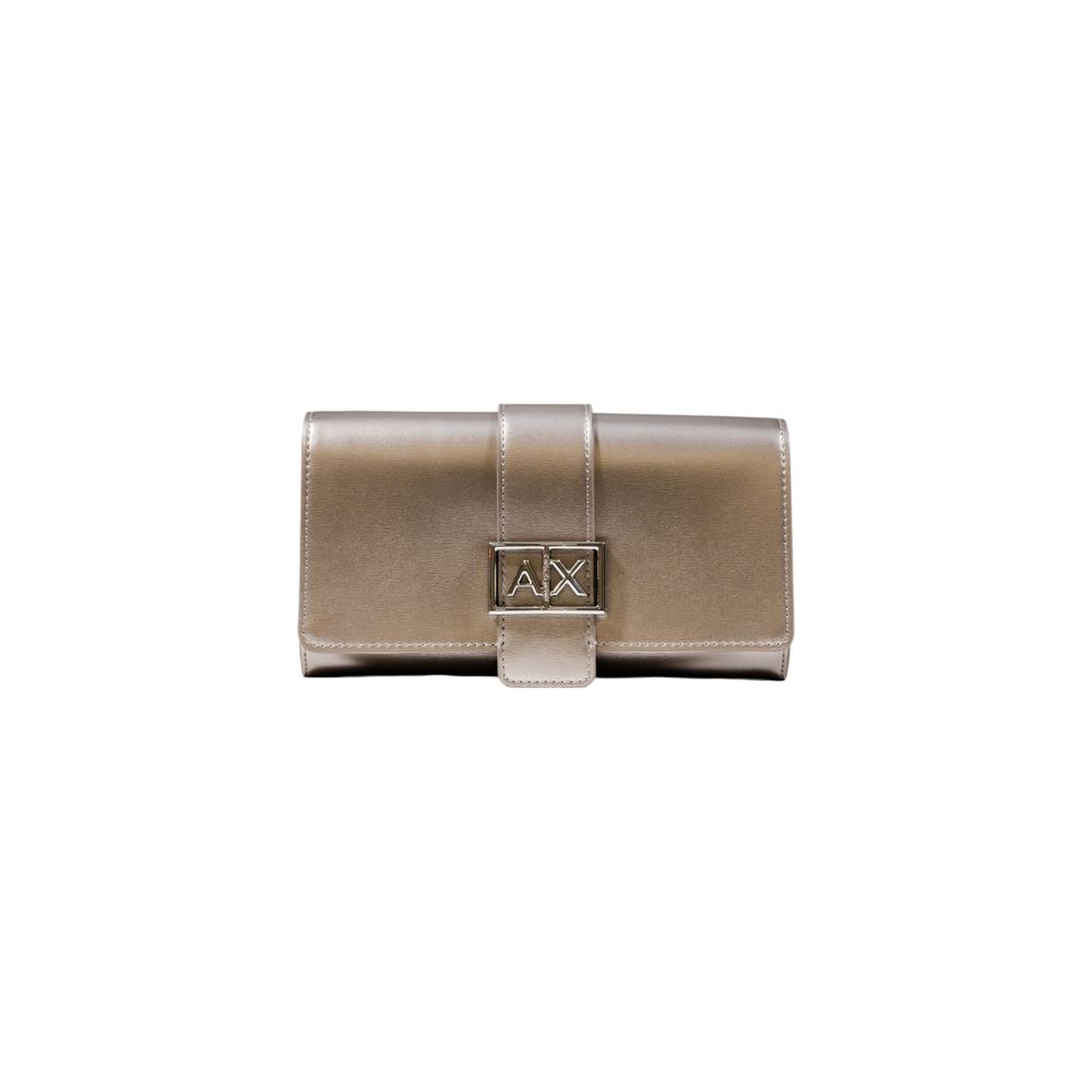 Armani Exchange Gray Polyester Handbag