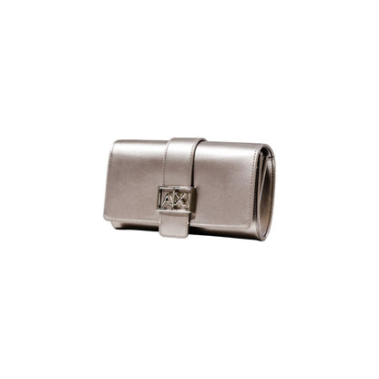 Armani Exchange Gray Polyester Handbag
