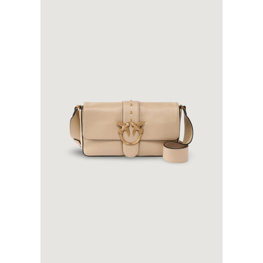 PINKO Beige Leather Handbag